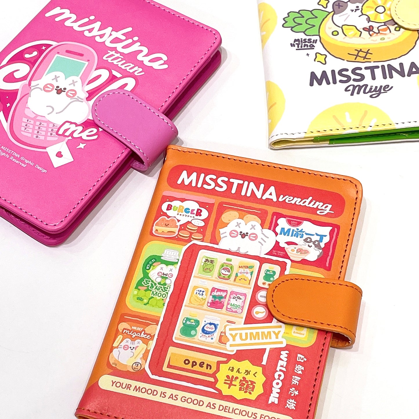 「MISSTINA」 passport holder multi-function ticket holder portable original document bag overseas document holder document set