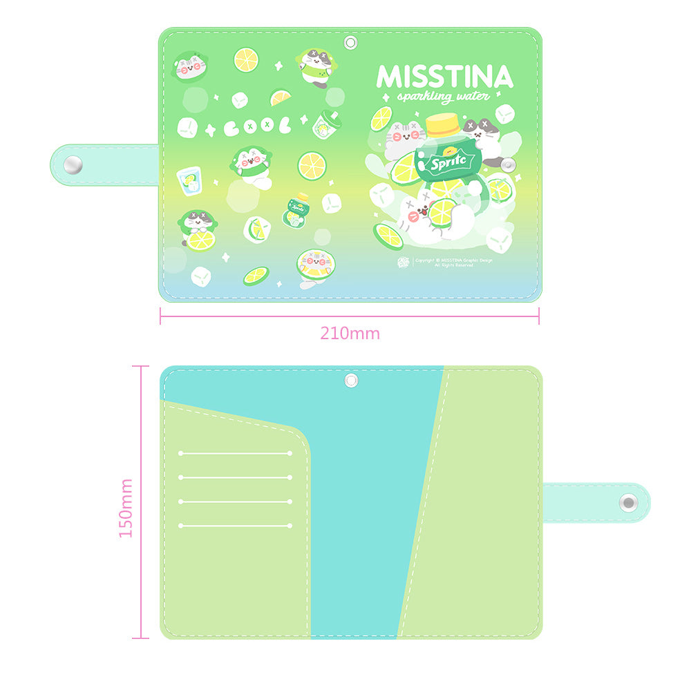 「MISSTINA」 passport holder multi-function ticket holder portable original document bag overseas document holder document set