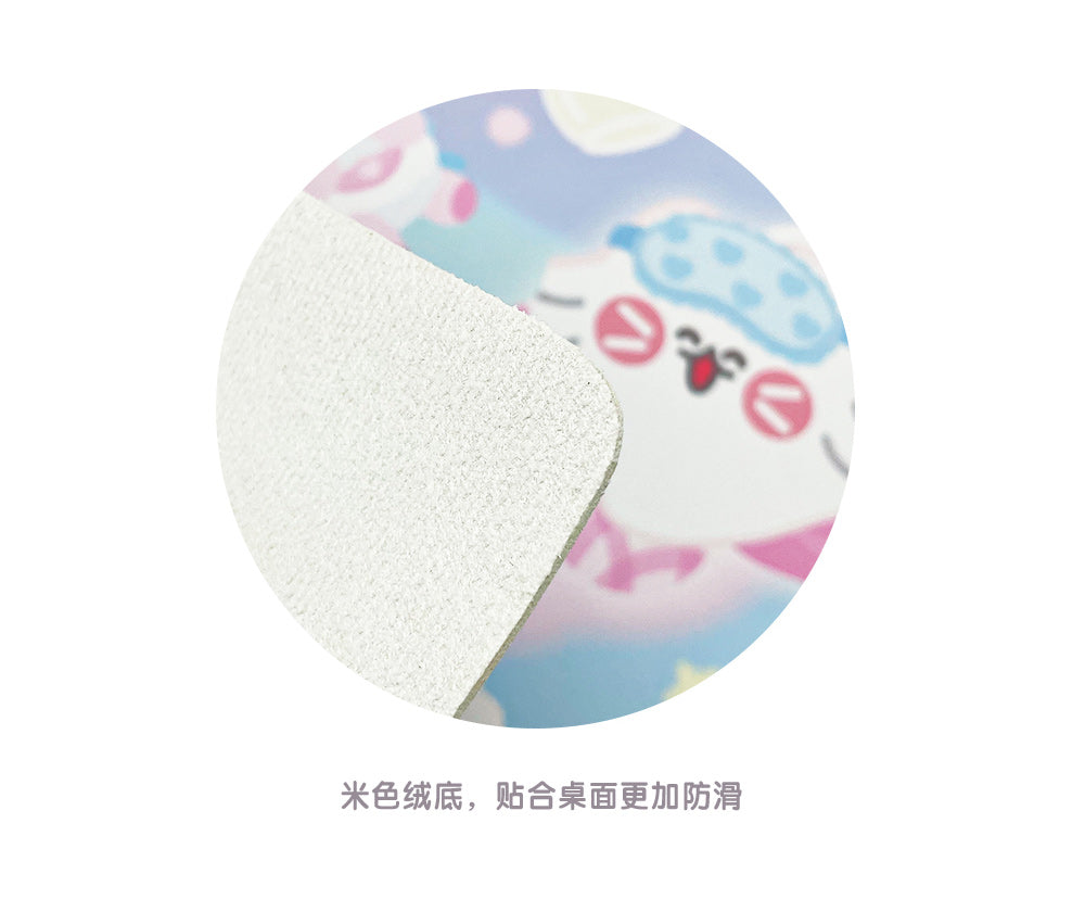 「MISSTINA」Sleeping MI mouse pad for girls extra large office game study computer keyboard non-slip desk mat