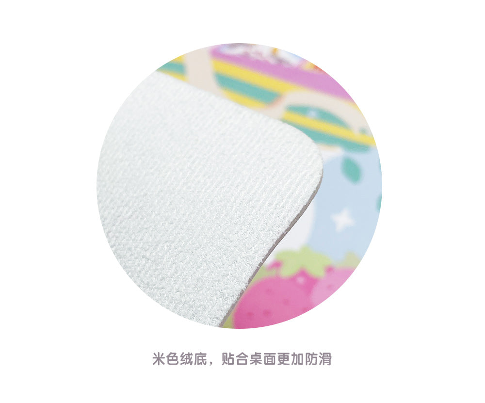 「MISSTINA」 cute MI mouse pad for girls, super large office game study computer keyboard non-slip desk mat