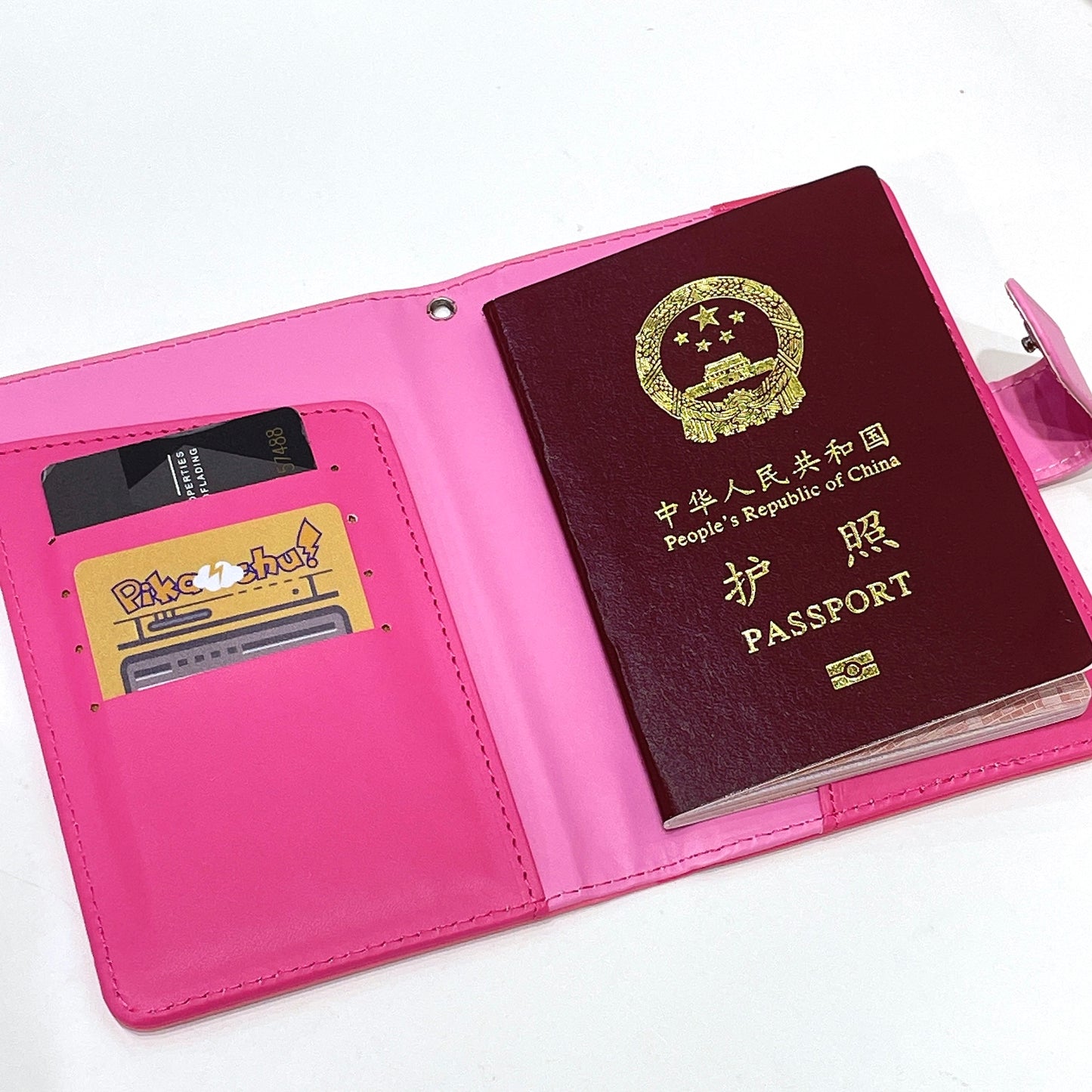 「MISSTINA」 passport holder multi-function ticket holder portable original document bag overseas document holder document set