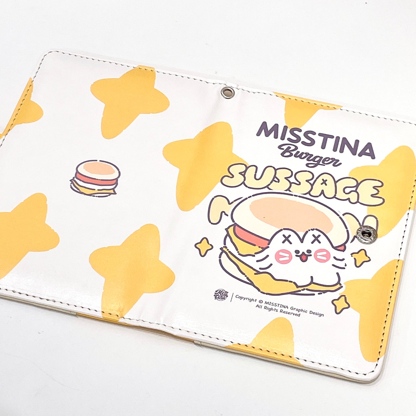 「MISSTINA」 passport holder multi-function ticket holder portable original document bag overseas document holder document set