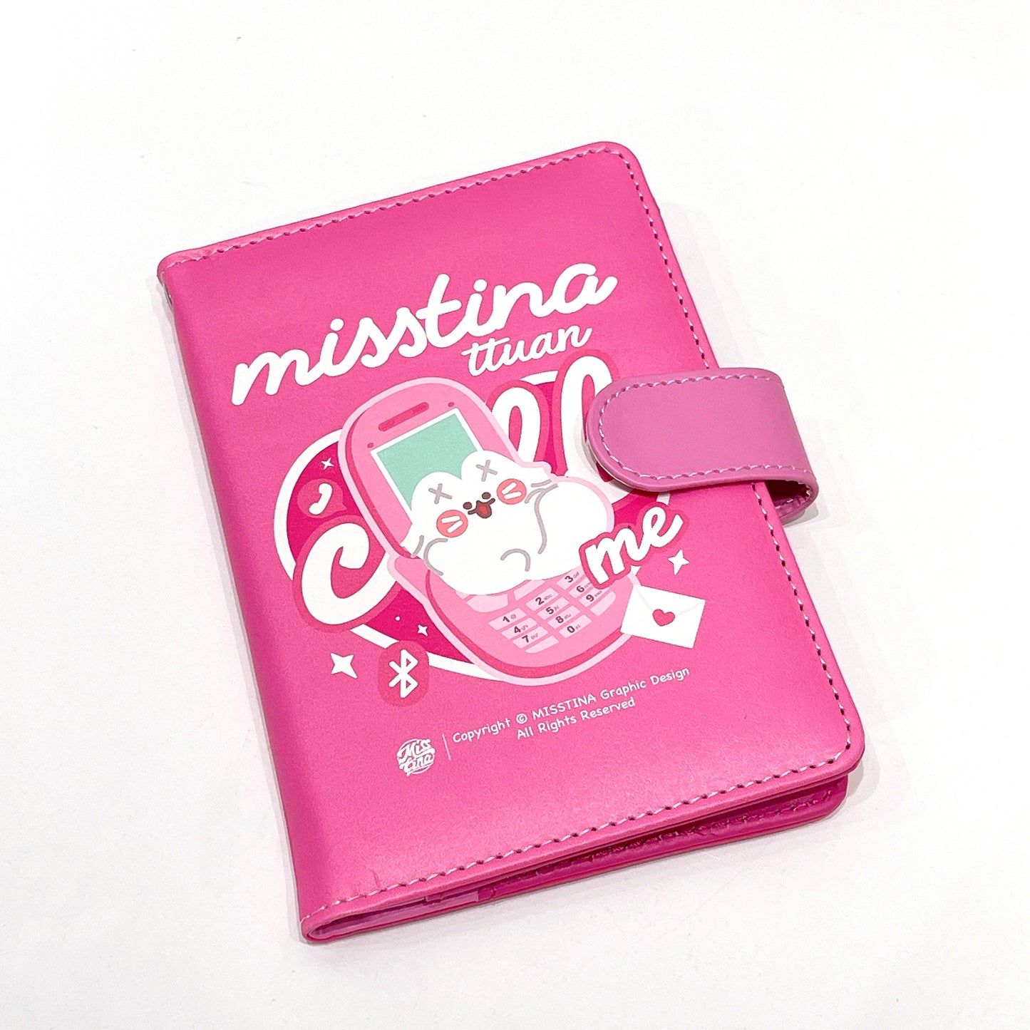 「MISSTINA」 passport holder multi-function ticket holder portable original document bag overseas document holder document set